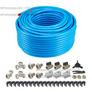 Load image into Gallery viewer, SucceBuy Air Compressor Line Kit 3/4" HDPE-Aluminum Compressed Air Piping System Compressed Line Tubing Kit for Garages Workshop