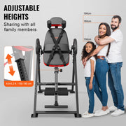 Bild in Galerie-Viewer laden, with Headrest, Ankle Lock Amocart Inversion Table, Decompression Back Stretcher Machine, Strength Training Equipment