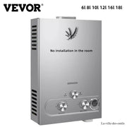 Load image into Gallery viewer, LPG Water Heater 6L 8L 10L 12L 16L 18L Gas Water Heater Tankless Stainless Steel Boiler Outdoor Camping Appliance
