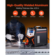 Load image into Gallery viewer, Amocart TIG Welder 200A 6-In-1 Welding Machine AC TIG/DC TIG/DC Pulse Spot MMA Stick Electric Welder with Synergic Control IGBT