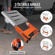 Load image into Gallery viewer, SucceBuy 18/20/24Inch Foldable Welding Table Steel Table Top Auxiliary Welding Tool Flexible Height Portable Workbench for Work - AMOCART