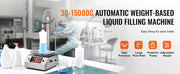 Load image into Gallery viewer, Amocart 30-15000g Liquid Filling Machine Automatic Bottle Water Filler with Diaphragm Pump Digital Control for Wine Beverage
