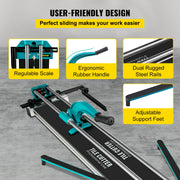 Load image into Gallery viewer, SucceBuy 1200MM Tile Cutter High Precision Manual Ceramic Floor Tiles Tile Cutter 48 In Cutting Machine for Precision Cutting