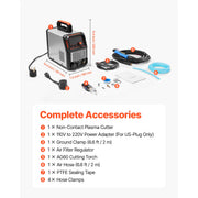 Load image into Gallery viewer, SucceBuy Plasma Cutter Non-Touch Pilot Arc Plasma Cutting Machine with 2T/4T Function & Adjustable PA/PT Time for Home Repairs