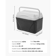 Load image into Gallery viewer, Amocart Portable Cooler 8.5QT Hard Cooler with Ice Retention and Heavy-Duty Handles Suitable for Family Picnics and Short Trips