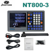 Load image into Gallery viewer, NT800 2/3 Axis Display LCD DRO Digital Readout TTL AC110V/220V For Milling boring machine EDM Linear Scale Encoder 9 Languages