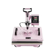 Load image into Gallery viewer, SucceBuy Heat Press Machine 12x15inch 8in 1 Heat Transfer Machine 360° Swing Away T-Shirt for T-Shirts/Mugs/Hats/Plates Pink