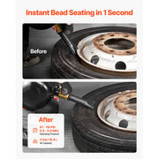 Load image into Gallery viewer, SucceBuy Air Tire Bead Seater 5Gal / 10Gal Heavy Duty Tire Bead Blaster Tool 87-116 PSI Operating Pressure for Pickup Truck ATV