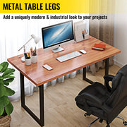 Load image into Gallery viewer, SucceBuy 2PCS Table Legs Steel 2204LBS /1000KG Load Square Shape with Pre-Drilled Holes for Home Use Commercial Bar Hotel Office - AMOCART
