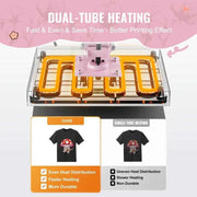 Charger l'image dans la visionneuse de galerie, Amocart Heat Press 15 X 15 In Heat Press Machine Slide Out Heat Transfer Machine Fast Even Heating 2-Layer Insulation Cotton
