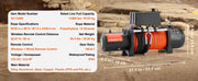 Load image into Gallery viewer, SucceBuy 13500lbs Electric Winch Car Truck Winch with 80ft Synthetic Rope Wireless & Wired Remote Control for Towing Off-Road