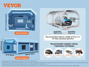 Load image into Gallery viewer, SucceBuy Inflatable Paint Booth Inflatable Spray Booth with Powerful Blowers and Air Filter System Portable Car Paint Booth