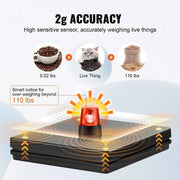 Load image into Gallery viewer, Amocart 110 lbs Digital Postal Shipping Scale with Timer 90° Foldable LCD Screen AC/DC Powered Package Scale for Laggage Home