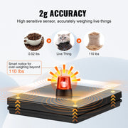 Load image into Gallery viewer, SucceBuy 110 lbs Digital Postal Shipping Scale with Timer 90° Foldable LCD Screen AC/DC Powered Package Scale for Laggage Home