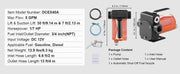 Load image into Gallery viewer, Amocart Fuel Transfer Pump 12V DC 5GPM / 8GPM / 12GPM Portable Type Electric Diesel Transfer Pump for Diesel Methanol Blends