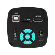 Bild in Galerie-Viewer laden, 4K Microscope For Electronics 48MP Digital Microscope Camera Optional 1-150x Lens LED Light Foldable Bracket Phone Pcb Soldering