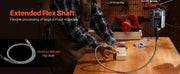 Bild in Galerie-Viewer laden, 【From China】Amocart Flex Shaft Grinder 1000W 1200W Electric Flex Shaft Rotary Tool Carver Hanging Grinding Machine For Buffing