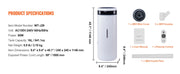 Bild in Galerie-Viewer laden, Amocart Humidifier for Home Large Room Commercial Humidifier for Whole House 16L Water Tank 12h Timer Auto Shut-Off Greenhouse