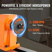 Load image into Gallery viewer, Amocart Benchtop Wood Lathe 10inx18in / 14inx40in EU-230V US-120V Power Wood Turning Lathe Machine Variable Speeds Woodworking