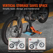 Load image into Gallery viewer, SucceBuy Motorcycle Jack Lift Stand 440lb Dirt Bike Lift Stand Hydraulic Lift Operation Adjustable Height Hoist Table for Repair