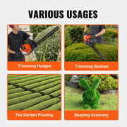 Charger l'image dans la visionneuse de galerie, Amocart 23.2-inch 26CC 2 Cycle Gas Hedge Trimmer Gas Powered Handheld Hedge Trimmer 180° Adjustable for Trimming Shrubs Bushes