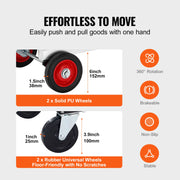 Load image into Gallery viewer, SucceBuy 400 lbs Folding Hand Truck Lightweight Dolly with Wheels Foldable Luggage Utility Cart for Warehouse Transport Moving