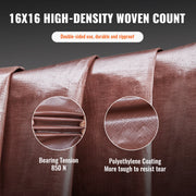 Load image into Gallery viewer, Amocart Heavy Duty Tarp Waterproof Tear Proof Poly Plastic Tarps Cover Multi-Purpose Outdoor Tarpaulin with Grommets for Truck