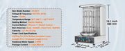 Load image into Gallery viewer, SucceBuy 13lbs Chicken Shawarma Machine Electric Vertical Doner Kebab Grill Gyro Oven