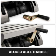 Load image into Gallery viewer, Amocart Tilting Milling Table Adjustable Rotary Worktable Machine with 3 T-Slots a Crank Handle Heavy Duty for Grinding Milling