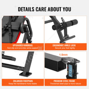 Bild in Galerie-Viewer laden, with Headrest, Ankle Lock SucceBuy Inversion Table, Decompression Back Stretcher Machine, Strength Training Equipment