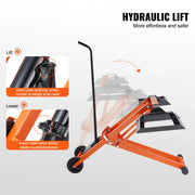 Load image into Gallery viewer, Amocart Lawn Mower Lift with Hydraulic/Threaded jack, 500/880 Lbs Adjustable Movable Lawn Lifter for Lawn Mower Garden Tractor