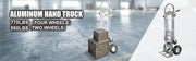Load image into Gallery viewer, Amocart Camion à main pliable en aluminium 3 en 1, chariot à chariot, poids maximum de 1000 lb, 350 k