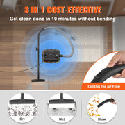 Load image into Gallery viewer, SucceBuy Portable Wet and Dry Vacuum Cleaner 15L For Car & Home Appliance 1200W Power Strong Suction Vacuum Cleaner & Air Blower