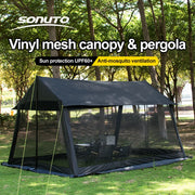 Load image into Gallery viewer, Sonuto 210D Automatic Camping Tent Large Instant Pop-up Family Tent Waterproof Anti-Mosquito Sun Shelter for Outdoor Beach Park