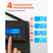 Bild in Galerie-Viewer laden, Amocart 440lbs/200kg Digital Postal Scale 0.35oz/3.5oz Dual Accuracy Weight Scale with Hold/Tare Function for Packages Postage