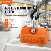 Load image into Gallery viewer, SucceBuy 100KG-2000KG Permanent Magnetic Lifter Pulling Capacity 2.5 Safety Factor Neodymium & Steel Lifting Magnet Lift Magnets