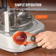 Bild in Galerie-Viewer laden, SucceBuy Shawarma Grill Machine Vertical Chicken Shawarma Cooker Machine Electric Stainless Steel Broiler Gyro Rotisserie Oven D