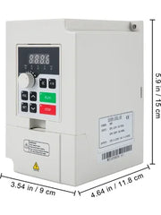 Load image into Gallery viewer, Amocart 2.2/3/4/7.5KW VFD Frequency Inverter 110V/220V1/3P Input 3P Output VariableFrequency Drive CNC Motor Inverter Converter