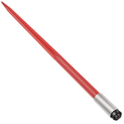 Bild in Galerie-Viewer laden, Amocart Hay Spear Bale Spear Capacity Spike Quick Attach Square Hay Red Coated Forks Hex Nut Sleeve for Bucket Tractor Loader