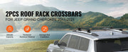 Load image into Gallery viewer, SucceBuy Roof Rack Cross Bars with Grooved Side Rails 200lbs Aluminum Crossbars with Locks for Rooftop Cargo Carrier Bag Luggage
