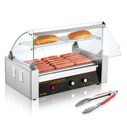 Load image into Gallery viewer, SucceBuy 5/7/11 Commercial Hot Dog Roller Electric Sausage Maker Barbecue Grill Machine for Camping Party Home Appliance 110V