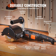 Load image into Gallery viewer, Amocart Burnishing Polishing Machine Variable Speed Surface Conditioning Tool Electric Metal Burnishing Machine for Wood Steel