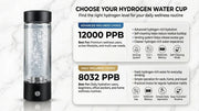 Load image into Gallery viewer, Portable Hydrogen Water Generator Bottle Rechargeable Electric Alkaline Water Ionizer Cup Hydrogen-Rich Health Care Drinkware