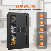 Load image into Gallery viewer, Amocart Tall Wall Safe 3/4Tier Hidden Wall Safe with Keypad Q235 Cold-Rolled Steel In Wall Safe for Money Jewelry Passport Home
