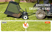 Bild in Galerie-Viewer laden, SucceBuy Large Lawn Sweeper, Tow Behind Design with Dump Rope for Easy Emptying