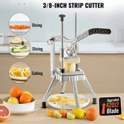 Load image into Gallery viewer, Amocart Commercial Vegetable Fruit Heavy Professional Food Dicer Kattex French Fry Cutter Onion Slicer Stainless Steel