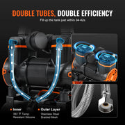 Load image into Gallery viewer, SucceBuy Silent Air Compressor 900W 1450W 1800W Quiet Oil-free Portable Air Pump for Repair Tire Inflation Whisper Compressor