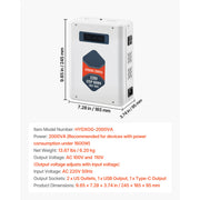 Load image into Gallery viewer, SucceBuy Step Up/Down Voltage Converter 2000/3000VA 220V to 110V/110V to 220V Power Transformer with Outlets USB Output Display - AMOCART
