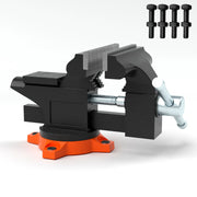 Load image into Gallery viewer, SucceBuy Bench Vise 4.5" 6" 6.5" Multipurpose, Swivel Base & Anvil Heavy Duty Cast Iron for Drilling, Conduit Cutting, Sanding