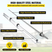 Bild in Galerie-Viewer laden, Amocart Linear Rail Ballscrew X 3 RM1605-350mm 650mm 1050mm X 2 Linear Rail Support, 12 CNC Kit Linear Shaft Optical Axis DIY